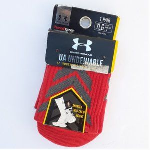 YOUTH UNDER ARMOUR MID CREW SOCKS